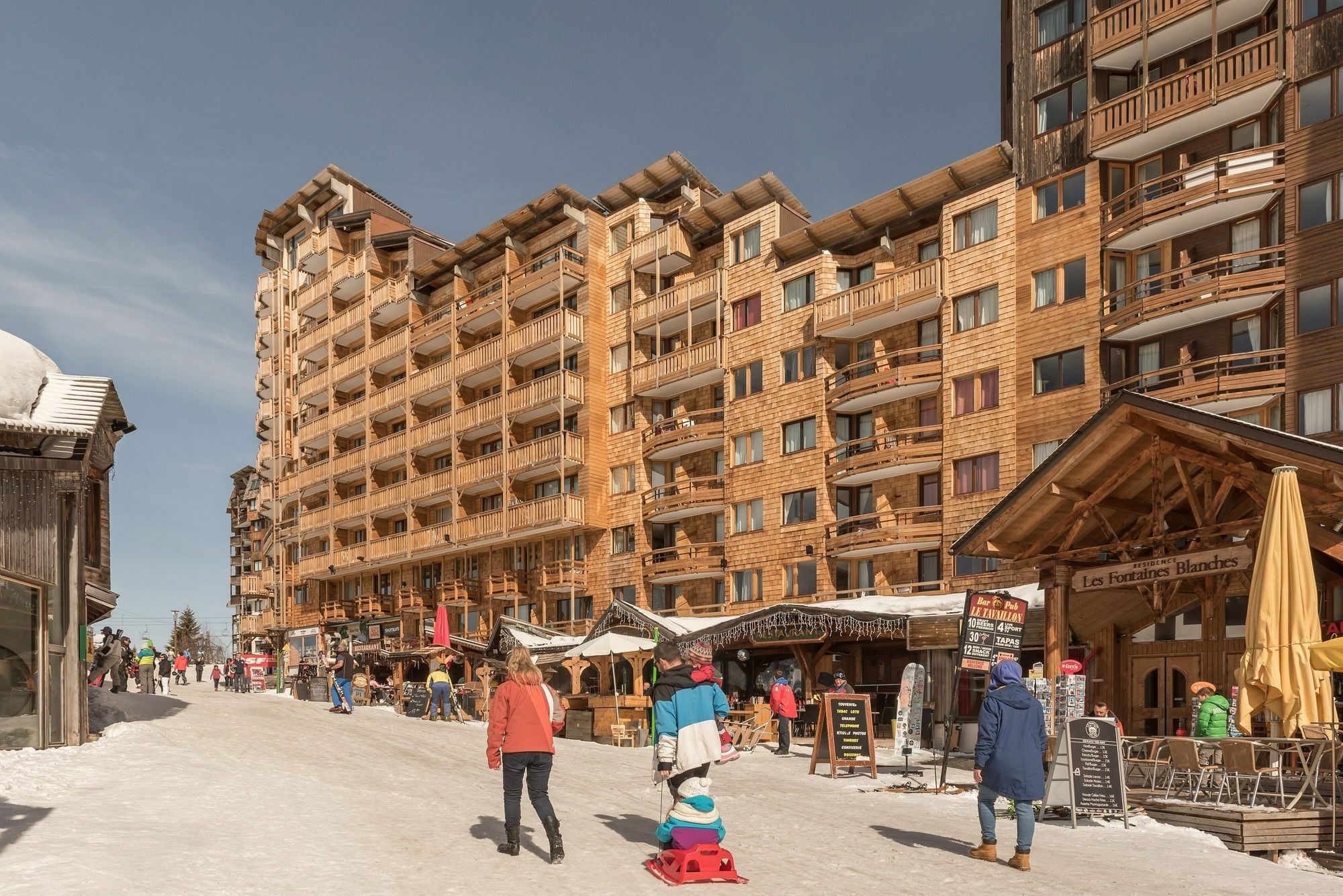 Residence Les Fontaines Blanches - Maeva Home Avoriaz Eksteriør bilde