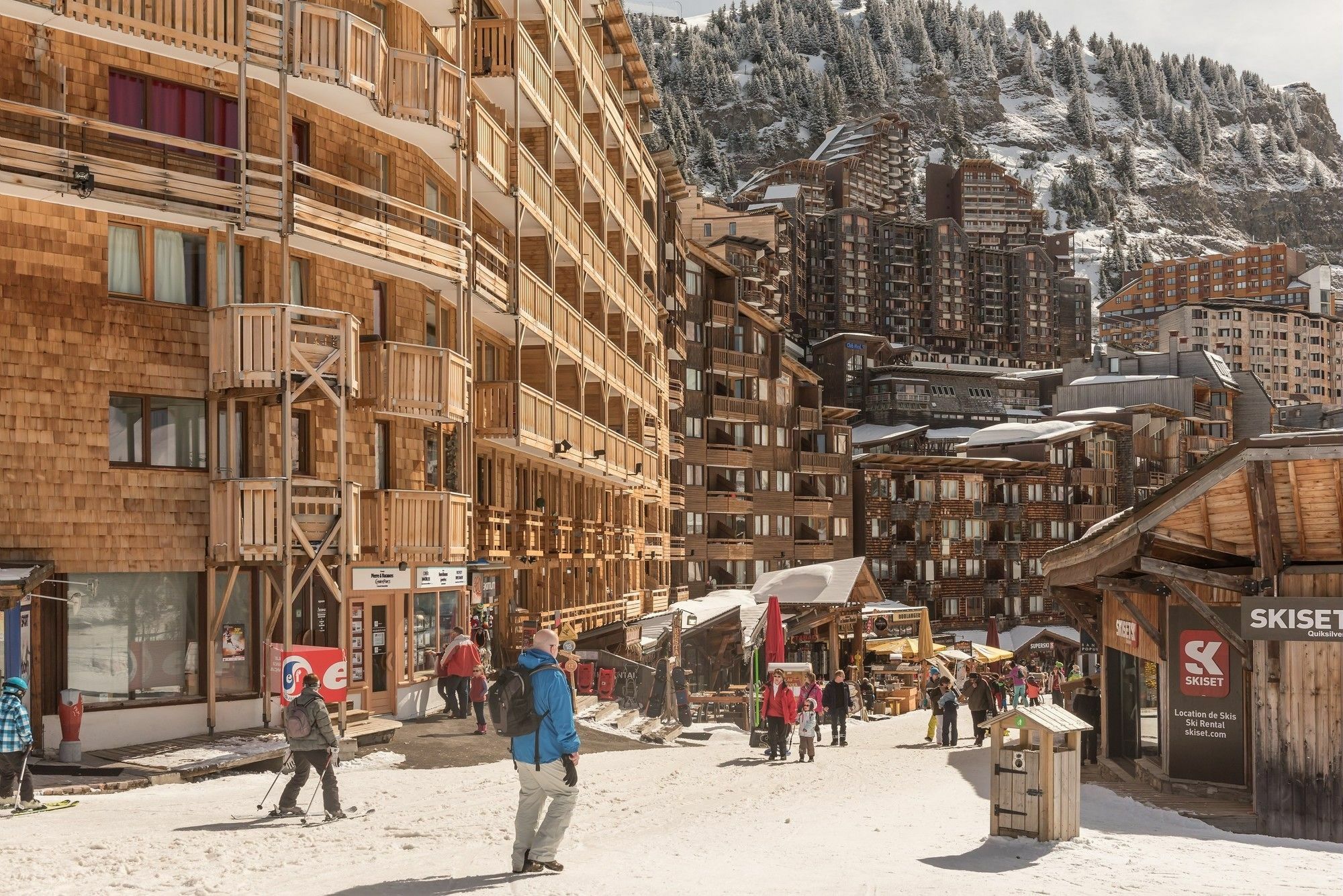 Residence Les Fontaines Blanches - Maeva Home Avoriaz Eksteriør bilde