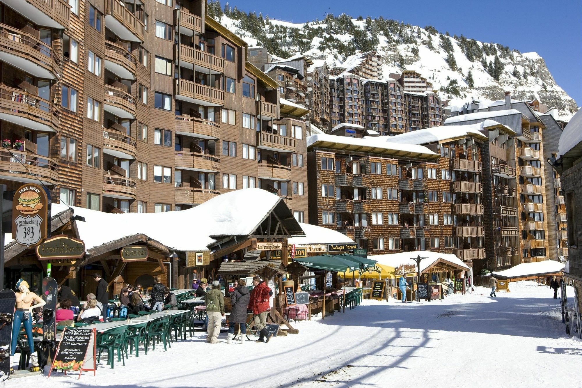 Residence Les Fontaines Blanches - Maeva Home Avoriaz Eksteriør bilde